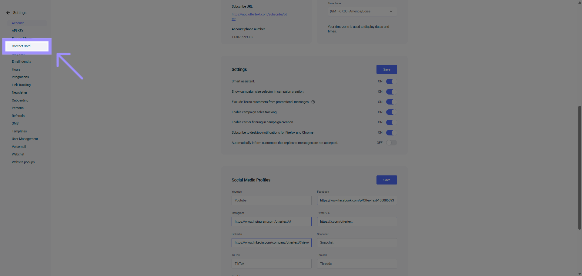 OtterText Help Center